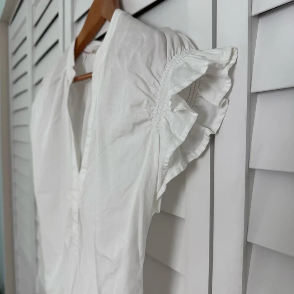 Anthropologie Pilcro White Blouse :: small - Picture 4 of 6